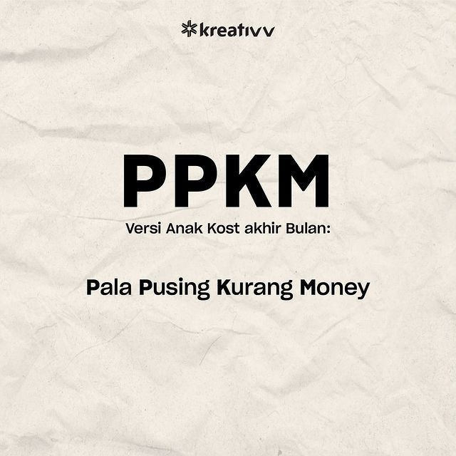 Kepanjangan ppkm