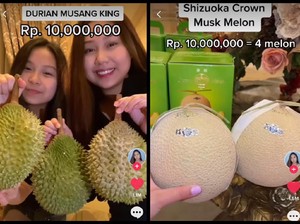 Sisca Kohl Cicip 5 Buah Sultan Jutaan Rupiah, Ada Melon Rp 10 Juta!