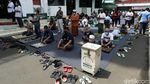 Suasana Salat Jumat Saat PPKM Level 4 di Masjid Al Falah Benhil
