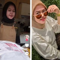 Diambil seadanya, para penerima pun jadi terlihat tidak estetik dibanding ketika foto dipotret oleh teman. Perbedaan itu lah yang ditampilkan dalam tren difotoin teman vs difotoin kurir. Foto: TikTok @eyris