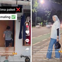 Adapun yang tertawa ketika foto dirinya malah mirip maling daripada pembeli. Foto: TikTok @taurusssgurrlll
