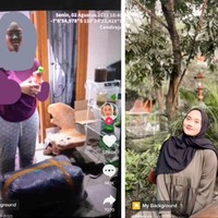 Kebanyakan orang menertawai ekspresi wajah yang tidak siap untuk dipotret. Foto: TikTok @hasnaesde