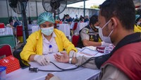 Kegiatan vaksinasi sebagai wujud dari komitmen anak bangsa untuk turut berkontribusi mewujudkan Herd Immunity di kalangan masyarakat agar membantu pemerintah menanggulangi penyebaran virus COVID-19.