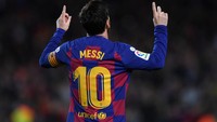 Messi diperkirakan bisa menghasilkan setidaknya US$ 40 juta per tahun dari iklan dan endorsement. Bila dirupiahkan jumlahnya sekitar Rp 572 miliar. Alex Caparros/Getty Images.