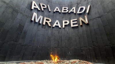 Dulu Sempat Padam Total, Kini Api Abadi Mrapen Membara Lagi