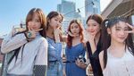 Dita Karang Pulang ke Indonesia, Intip Gaya Manisnya Saat Ngopi