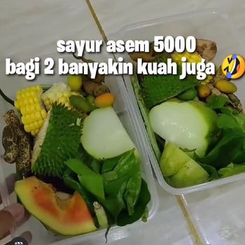 Hemat Banget! Wanita Ini Belanja Sayuran Rp 50 Ribu Untuk Seminggu