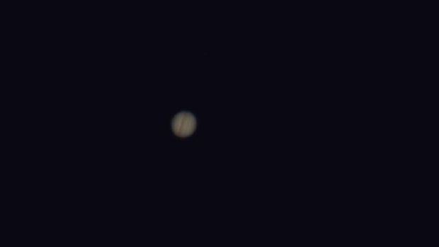 Potret Planet Saturnus, Jupiter dan Galaksi Bima Sakti yang berhasil ditangkap pada saat pengambilan data langit atau astrofotografi pada planet Jupiter, Saturnus dan galaksi Bima Sakti (Milky way) pada Peringatan Hari Antariksa Nasional di Gedung LAPAN Sumedang, Jumat (6/8/2021) malam.