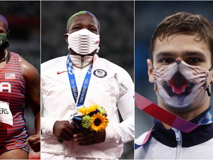 Ragam Masker Unik di Olimpiade Tokyo 2020, Motif Kucing hingga Origami