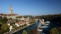 Berikutnya, Bern. Tidak banyak orang sadar bahwa Bern adalah ibu kota negara Swiss. Mike Hewitt/Getty Images