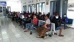 Penumpang KMP Kalibodri Disuntik Vaksin COVID-19