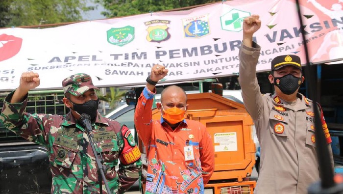 Polsek Sawah Besar luncurkan Tim Pemburu Vaksin (Dok.Polsek Sawah Besar)