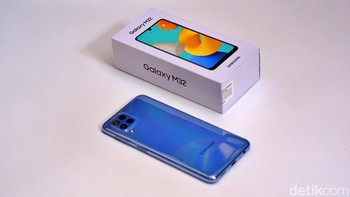 Bagaimana detikers, kamu tertarik dengan Galaxy M32? Foto: Adi Fida Rahman/detikINET