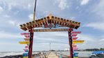 Foto: Pantai Bali tapi di Indramayu, Sunyi Sepi Gegara Pandemi