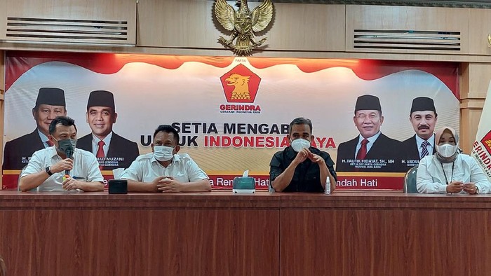 Ahmad Muzani di DPD Gerindra Jabar
