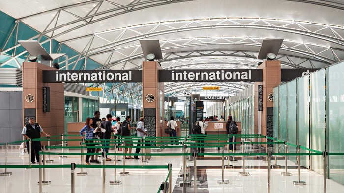 JAKARTA, INDONESIA - OCTOBER 28, 2014: Soekarno Hatta International Airport is the main airport serving the greater Jakarta area on the island