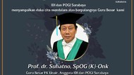 Dokter Kandungan Senior di Surabaya Meninggal Terpapar COVID-19