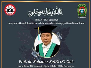 Dokter Kandungan Senior di Surabaya Meninggal Terpapar COVID-19