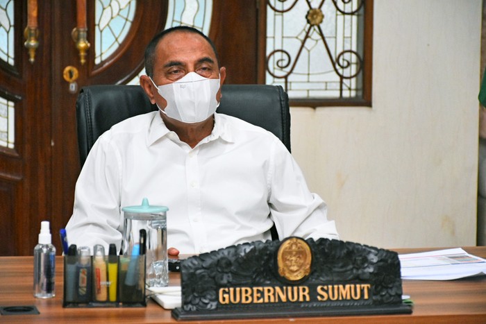 Gubernur Sumatera Utara (Gubsu) Edy Rahmayadi.