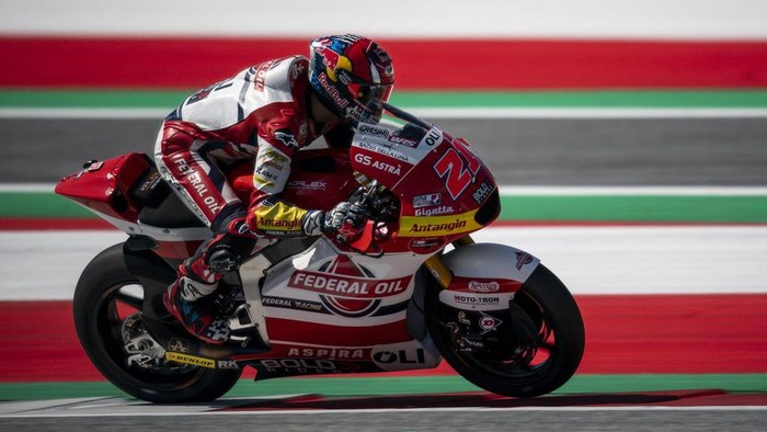 Rider Gresini Racing, Fabio Di Giannantonio, bersiap untuk balapan sulit di Red Bull Ring.
