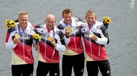 Jerman meraih 10 emas 11 perak dan 16 perunggu. AP Photo/Lee Jin-man. 
