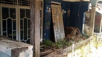 Beberapa rumah tampak ditinggal pemiliknya.