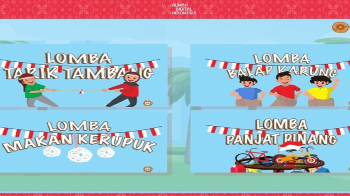 Lomba 17-an di Rumah Digital Indonesia