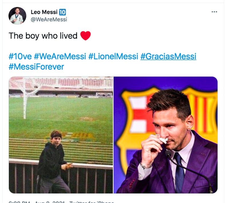 Meme Messi Menangis
