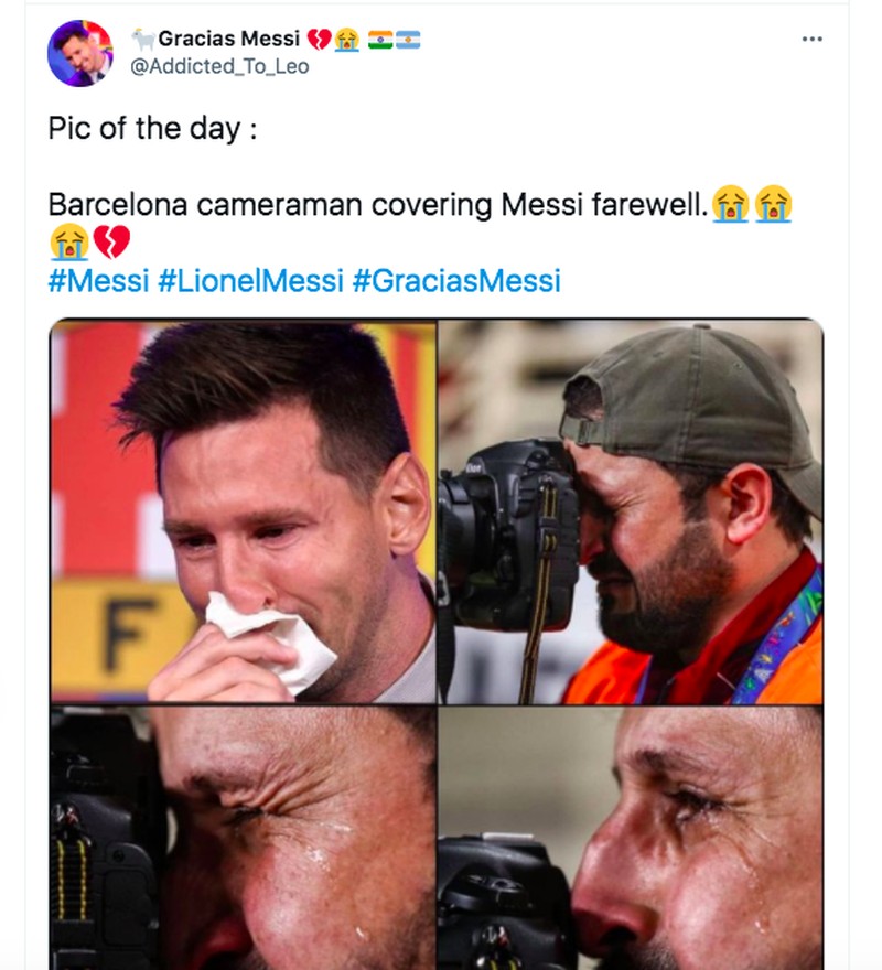 Meme Messi Menangis