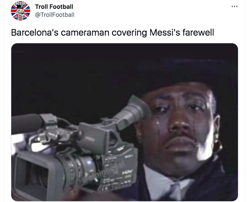 Meme Messi Menangis