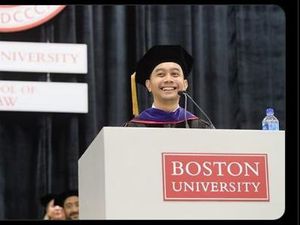 Sosok Abdul Gafur, Lulusan Boston University di Instagram Sri Mulyani