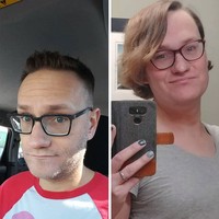 Tea-Lynn Van Dyk jadi kontroversi setelah transisinya menjadi wanita. Dia terlahir sebagai pria, namun sepanjang hidupnya dia sadar terperangkap di tubuh pria. Transgender yang telah menikah itu akhirnya mengakui kegelisahannya terhadap sang istri. Foto: dok. Instagram/@tealynnvd