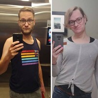 Rumah tangga Tea-Lynn dan Gabrielle pun tetap harmonis. Namun keputusannya itu jadi kontroversi di keluarga besarnya yang tidak menyetujui atas perubahan transgender 36 tahun itu. Foto: dok. Instagram/@tealynnvd