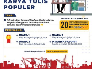 RAYAKAN HUT ke-76 RI, PUPR Gelar Lomba Karya Tulis Berhadiah Jutaan Rupiah