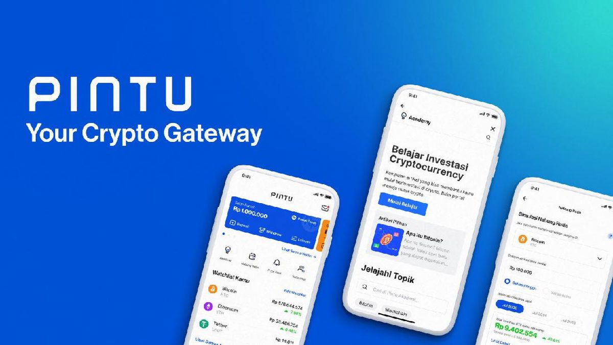 Aplikasi Trading Kripto Pintu Dapat Suntikan Dana US$ 35 Juta