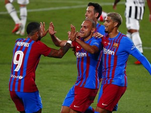 Trofi Joan Gamper: Barcelona Libas Juventus 3-0
