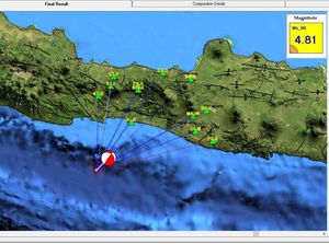 Gempa M 4,8 di Cilacap, Warga Pangandaran Berhamburan Keluar Rumah