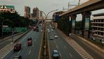Jelang Pengumuman PPKM Level 4, Tol JORR Terpantau Lancar