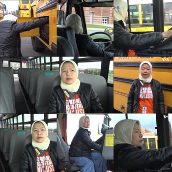 Kisah Yohana Djuanda yang menjadi sopir bus sekolah berhijab di Amerika Serikat.