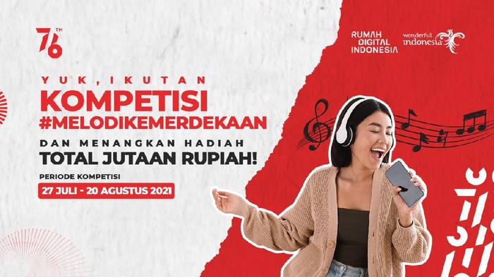 Kompetisi #MelodiKemerdekaan (Foto: Istimewa)