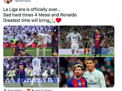Messi dan Ronaldo Hengkang, Netizen Prihatin Nasib La Liga