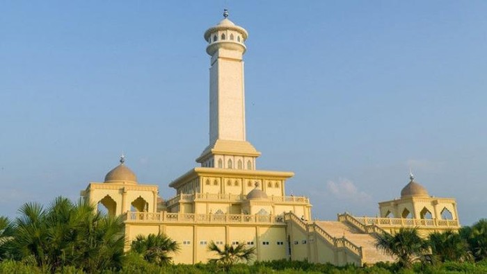 Monumen Islam Samudera Pasai di Desa Beuringen, Kecamatan Samudera, Kabupaten Aceh Utara. (ANTARA)