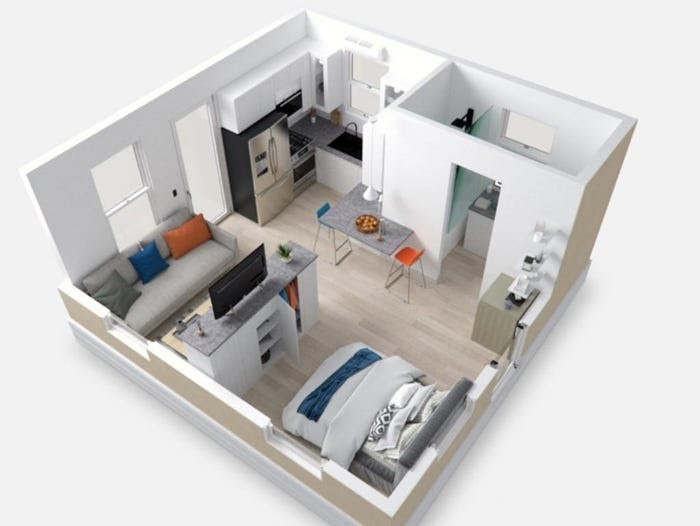 Sebuah rumah kecil kontrakan atau sewaan sekarang menjadi tempat tinggal triliuner Elon Musk. Seperti apa wujud interior atau bagian dalamnya?
