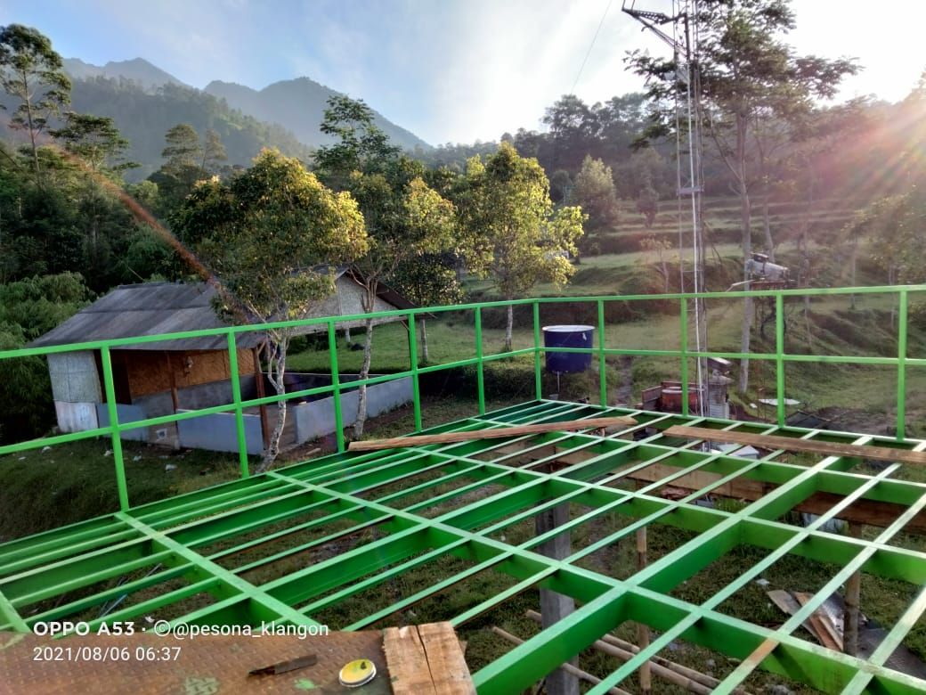 Pengelola wisata Bukit Klangon Sleman bersolek dengan memperbaiki fasilitas dan menambah spot foto