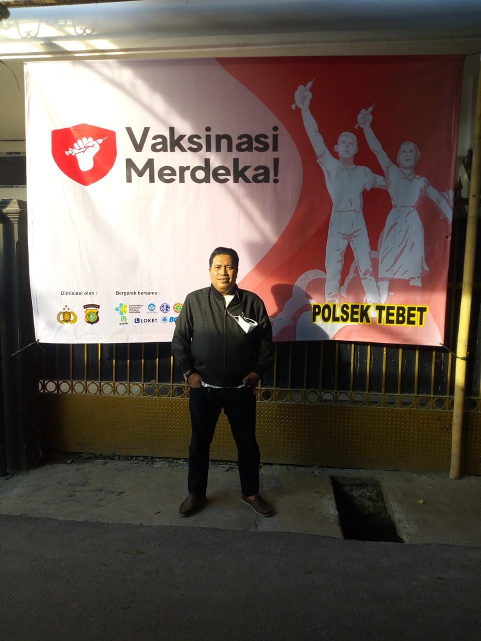 Richard jadi relawan Vaksinasi Merdeka di DKI