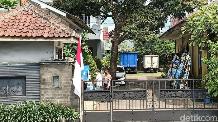 Rumah Bupati Banjarnegara, Budhi Sarwono, Senin (9/8/2021).