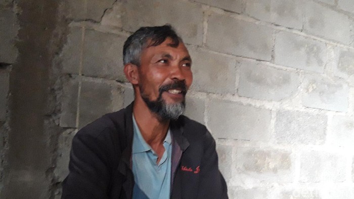 Sesepuh warga Desa Lencoh, Kecamatan Selo, Kabupaten Boyolali, Paiman Hadi Martono