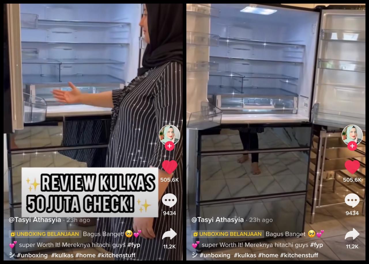 Tasyi Athasyia Senang Beli Kulkas Rp 50 Juta, Ini Keistimewaannya