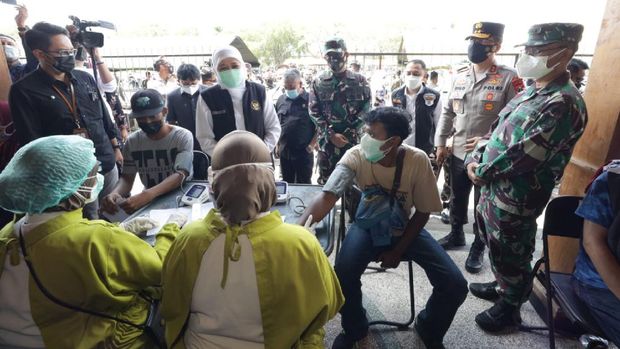 vaksinasi di makodam surabaya
