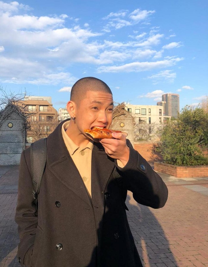 Adam Rosadi Gaya Keren Adam Rosadi, Pacar Baru Agnez Monica saat Jajan Pizza